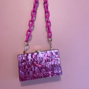 Closet Rehab Fuchsia Clutch